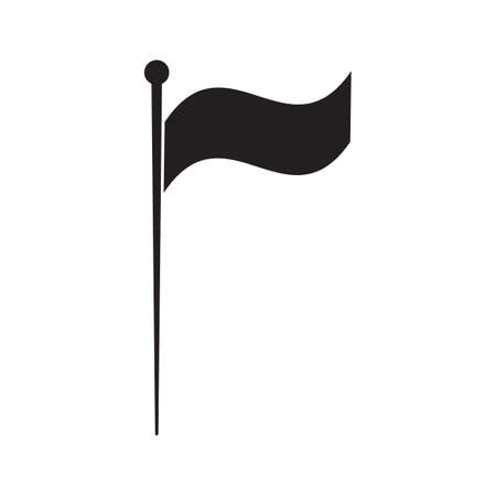 Flag icon illustrationのイラスト素材