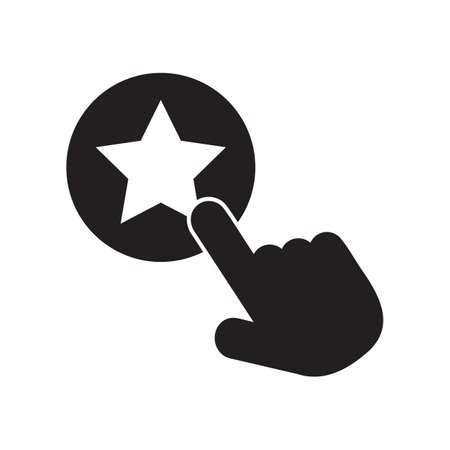 hangers glyph icon isolated on white backgroundのイラスト素材