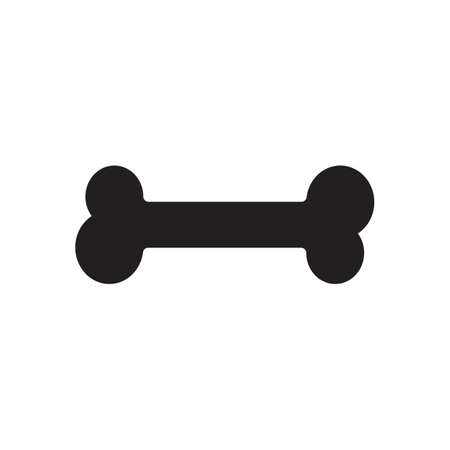 bone flat iconのイラスト素材