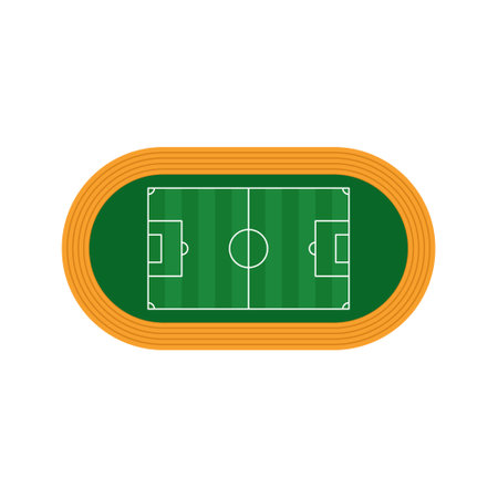 Soccer icons with referees objects, goal, trophy, ball, boots. Soccer support team and fan elements illustration flat vectorのイラスト素材