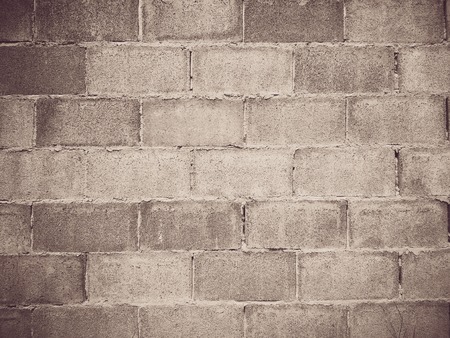 Grungy background of block wallの写真素材