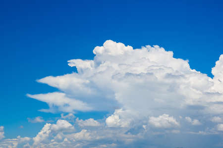 Blue sky with cloud background