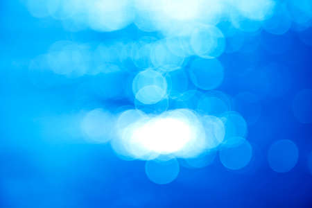 close up blue blur background from riverの写真素材
