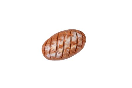 baguette model from japanese clay on white background