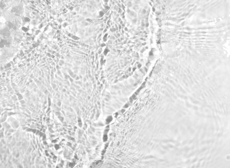 texture of splashing clean water on gray backgroundの写真素材