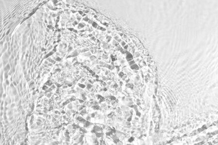 texture of splashing clean water on gray background