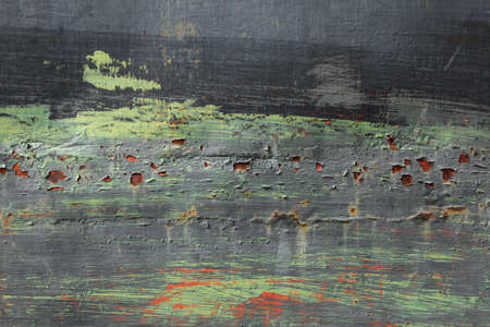 Grunge metallic steel wall from old factory, Background from rustic wall