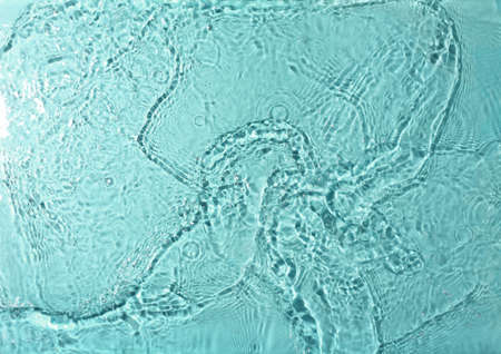 texture of splashing clean water on pastel background