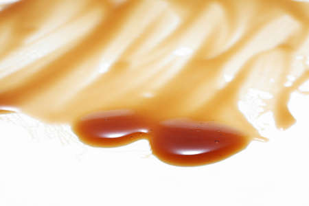 Chinese oyster sauce isolated on white background