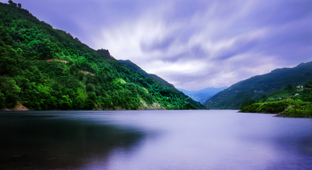 Ayvacik Dam Lake (Hidden Heaven) in Samsun, Turkey