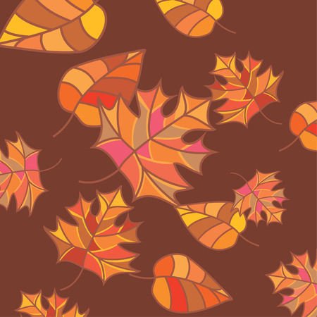 abstract autumn backgroundのイラスト素材