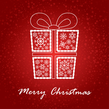 artistic christmas card illustrationのイラスト素材