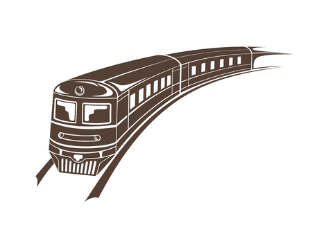 modern train simple   illustrationのイラスト素材