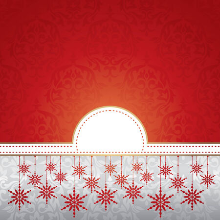 abstract Christmas background vector illustrationのイラスト素材