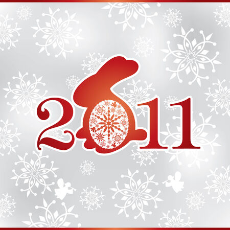 abstract new year background vector illustrationのイラスト素材