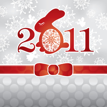 abstract new year background vector illustrationのイラスト素材