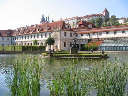 The Wallenstein Garden. Prague, Czechia.の写真素材