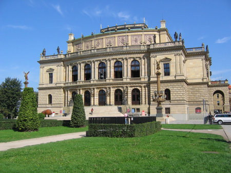 Rudolfinum, concert hall. Prague, Czechia.のeditorial素材