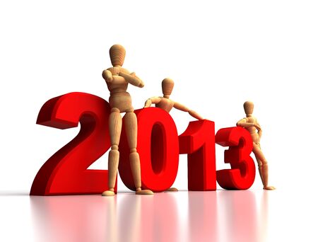 2013 New Years Team  computer generated image 