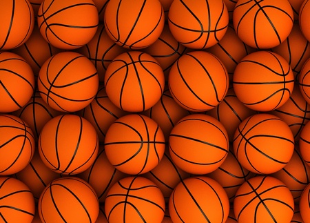 Basketball background  high resolution computer generated image の写真素材
