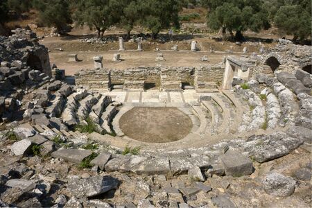 Ancient City of Iasos, Milas, Mugla, Turkeyの写真素材