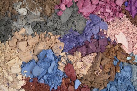 Cosmetic colors  Eyeshadow, powder, blushonの写真素材