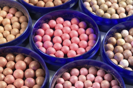 Blush ballsの写真素材