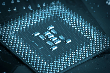 Microprocessor Closeup