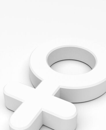 Female Symbolの写真素材