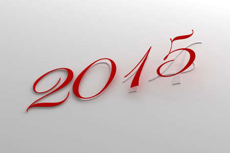 New Year 2015 and 2014の写真素材