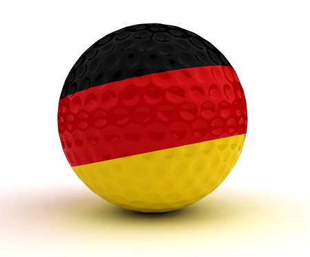 German Golf Ball の写真素材