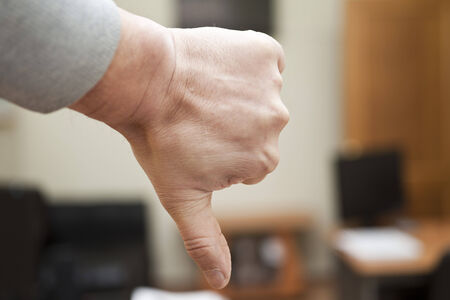 Various gestures by hands performed by different people