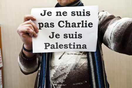 Je ne suis pas Charlie - it is a protest against marasmus