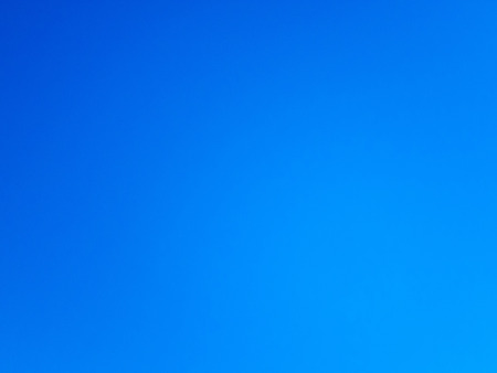 The blue sky without clouds at the height of ten kilometersの写真素材