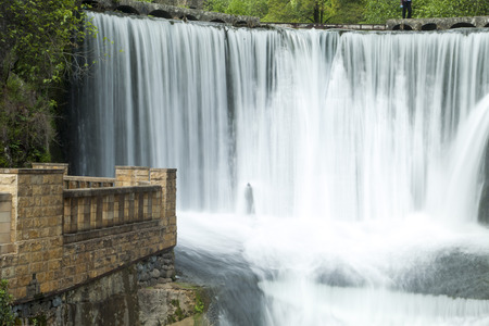 The falls in mountains rustle for all who will wish to hear