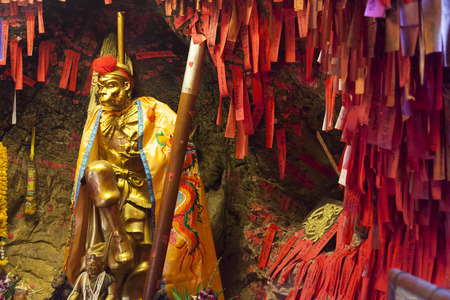 Objects of a Buddhist cult allow Buddhists to them to worship