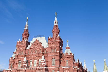 Ancient Russian buildings are called a tower and wait for visitors