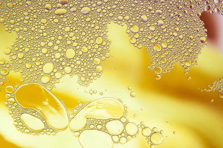 Background of colored drops of water