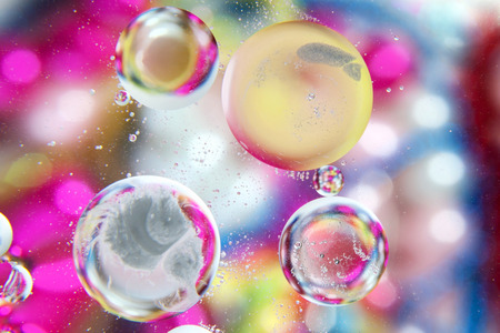 Abstract space, background of waterの写真素材