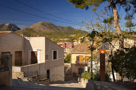 Caravaca, Spain - 17 November 2017 : Panorama of Caravaca De La Cruz, Pilgrimage site near Murcia, in Spainのeditorial素材