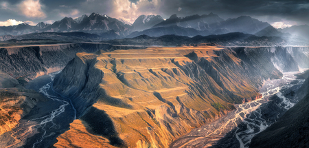 AnJiHai Grand Canyonの写真素材