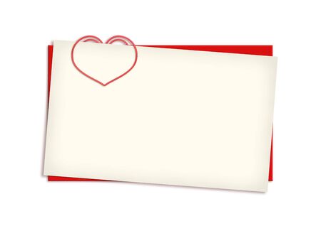Valentine card with copyspace (love, valentine day series)の写真素材