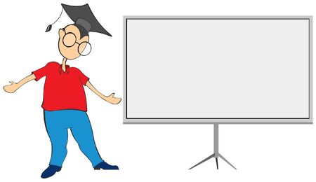 Student blackboard copyspaceの写真素材
