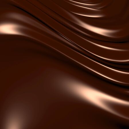 Abstract chocolate background (3d remarkable abstract backgrounds and objects series)の写真素材