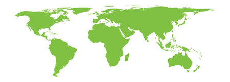 world map stylizationのイラスト素材