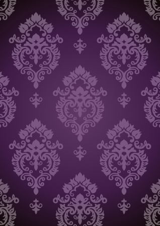 Vintage background. Purple pattern. Vector.のイラスト素材