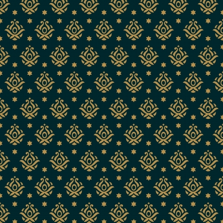 Fashion luxury pattern  Seamless texture backgroundのイラスト素材