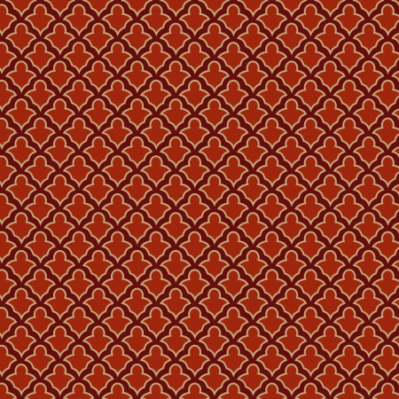 Vintage Retro seamless pattern  Red background abstract  Vectorのイラスト素材