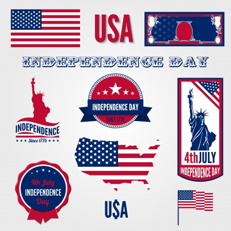usa independence day design template elements 4th of july 4th of july closed sign template