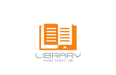 Open Book design template. のイラスト素材